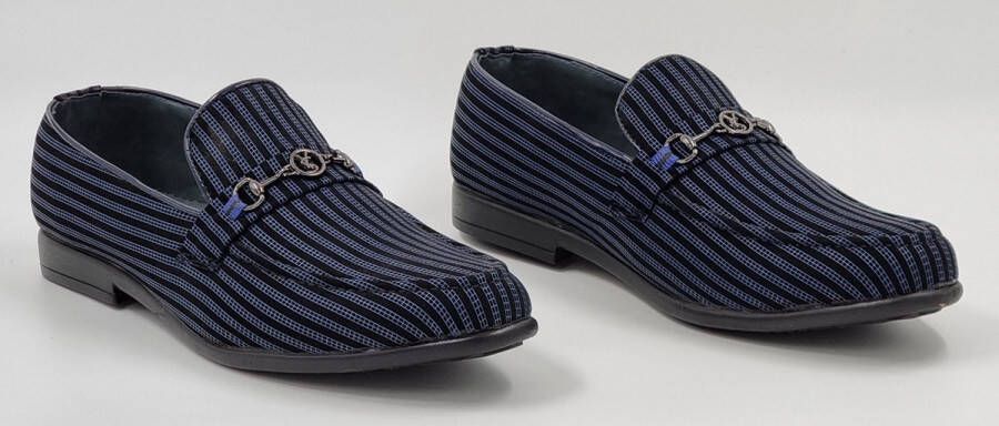 Hitman Schoenen DEJAVU Heren Instappers Heren Loafers Blauw