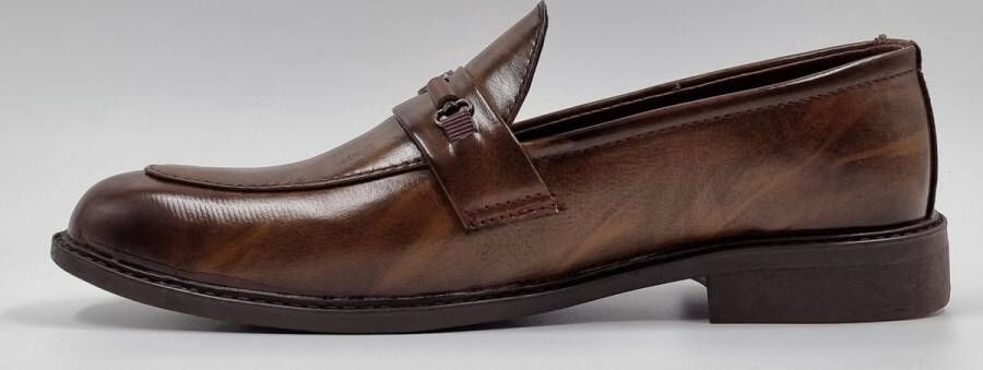 Hitman Schoenen DEJAVU Heren Instappers Heren Loafers Chickoo