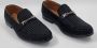 Hitman Schoenen DEJAVU Heren Instappers Heren Loafers Zwart - Thumbnail 8