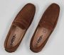 Hitman Schoenen Sagar Shoes Heren Schoenen Heren Loafers Heren Instappers Echt Leer Bruin - Thumbnail 6