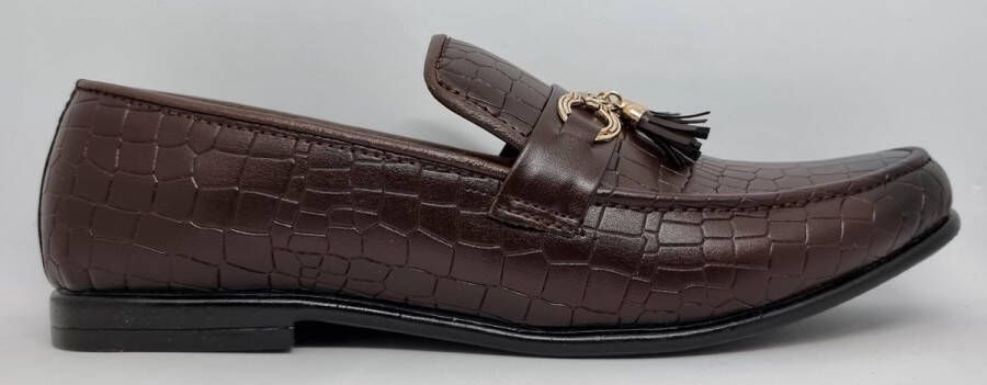 Hitman Schoenen STARLITE Heren Schoenen Heren Loafers Heren Instappers Rood - Foto 5