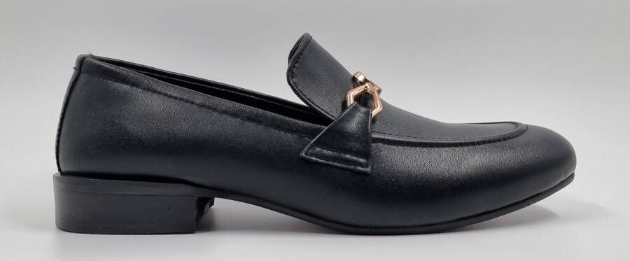 Hitman Schoenen FLEX Heren Instappers Heren Loafers Zwart Echt Leer