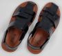 Hitman Schoenen FLICK Heren Sandalen Wandelsandalen Echt Leer – Zwart – - Thumbnail 6