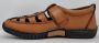 Hitman Schoenen New Generation Heren Sandalen Mustard - Thumbnail 4