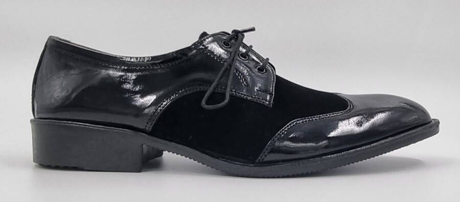 Hitman Schoenen STARLITE Heren Schoenen Veterschoenen Zwart