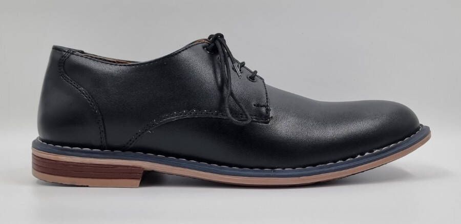 Hitman Schoenen TOMSHOES Heren Schoenen Veterschoenen Zwart