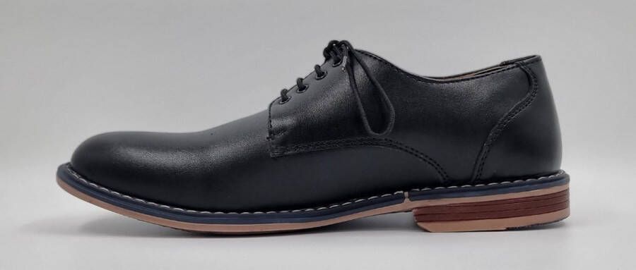 Hitman Schoenen TOMSHOES Heren Schoenen Veterschoenen Zwart