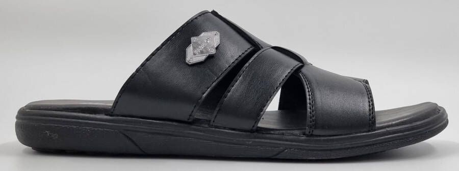 Hitman Schoenen Walking Heren Slippers voor Heren Licht Gewicht Heren Slippers met een Zacht Voetbed Zwart