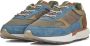 Hoff Sneakers Heren Lage sneakers Herenschoenen Canvas Nepal Bruin combi - Thumbnail 14