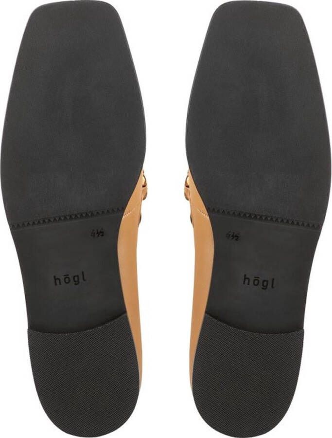 Högl Elegante Dandy Loafers Beige Dames