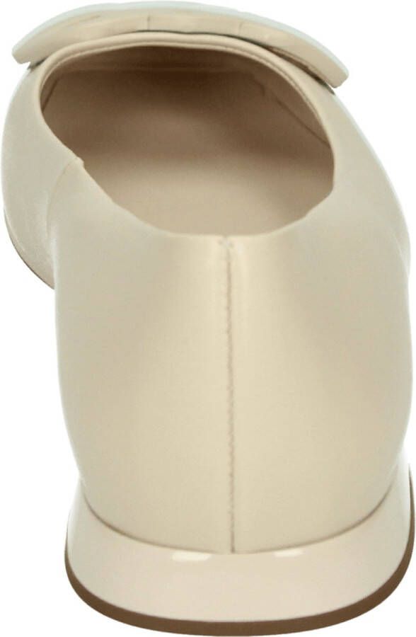 Hogl 101020 Volwassenen Ballerinaschoenen Wit beige