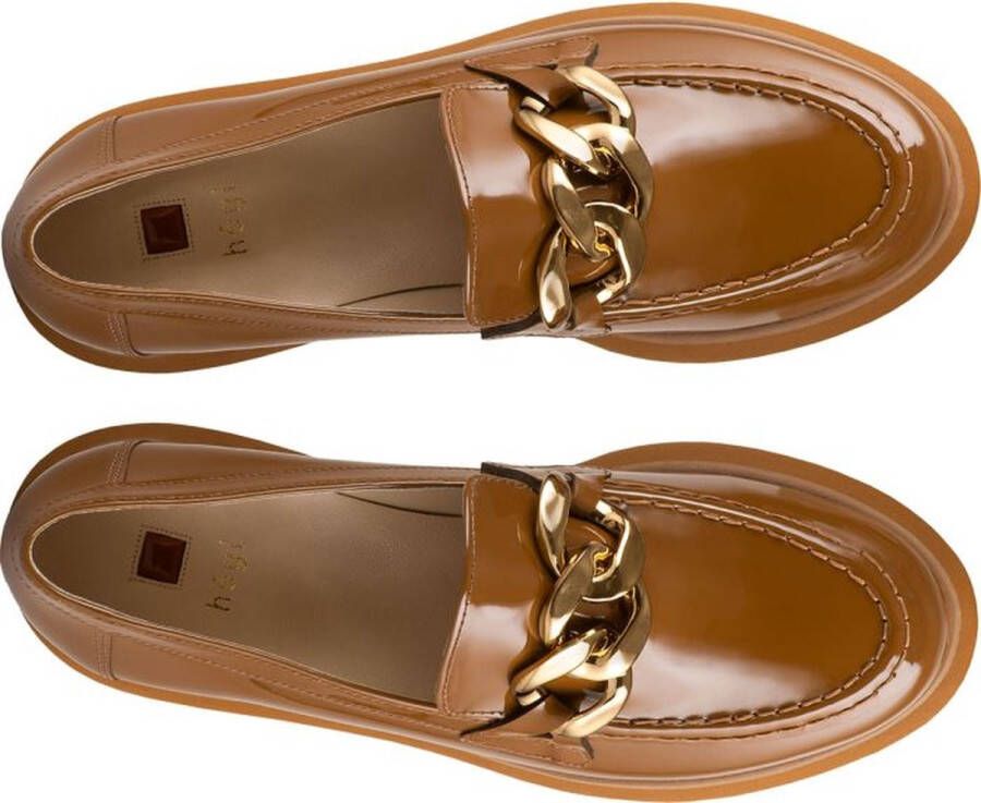 Högl Loafers met dikke zolen en gouden ketting Brown Dames - Foto 6