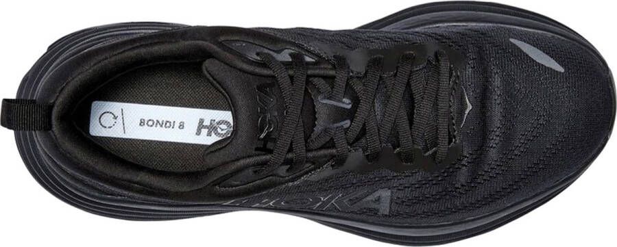 Hoka One Zwarte Stoffen Sneakers met A del Teen Black - Foto 5