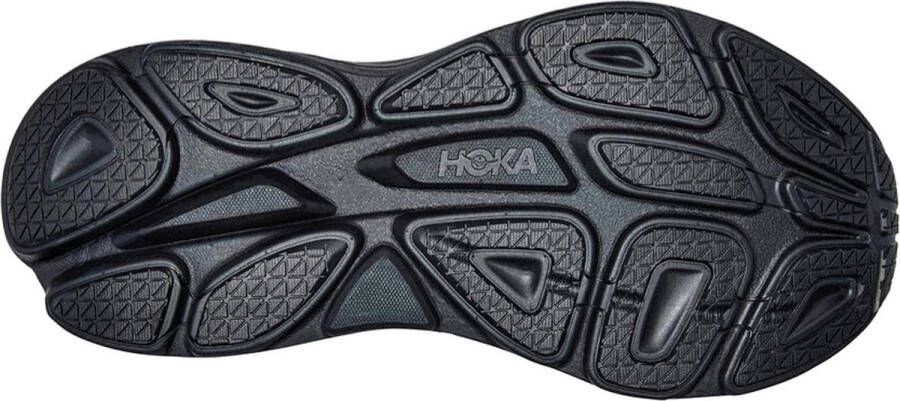 Hoka One Zwarte Stoffen Sneakers met A del Teen Black - Foto 6