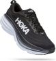 Hoka One Bondi 8 Heren Sportschoenen Hardlopen Weg zwart wit - Thumbnail 12