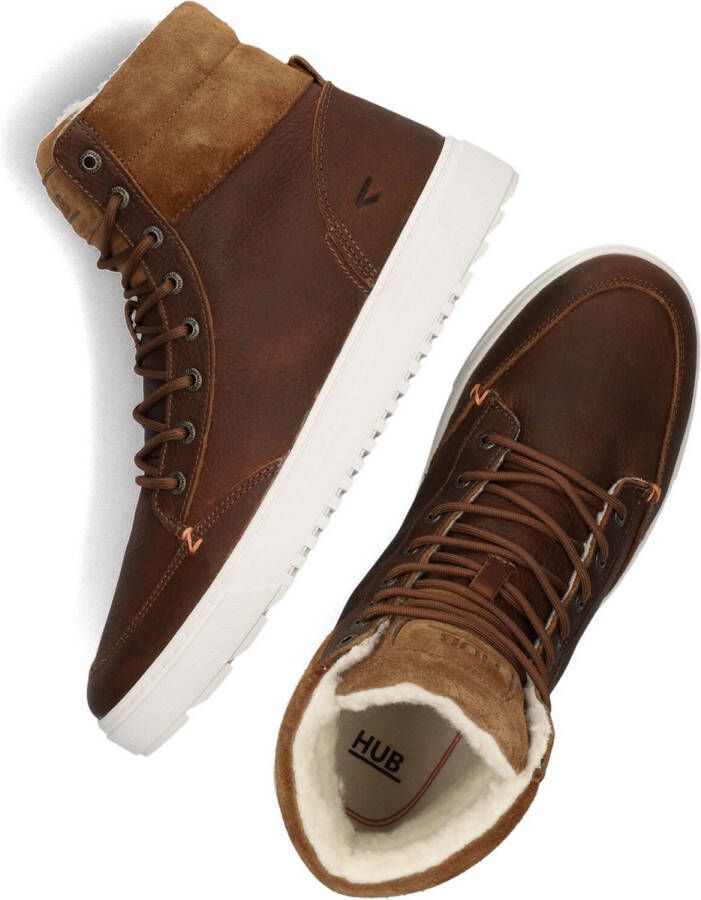 Hub Dublin 2.0 Hoge sneakers Heren Cognac