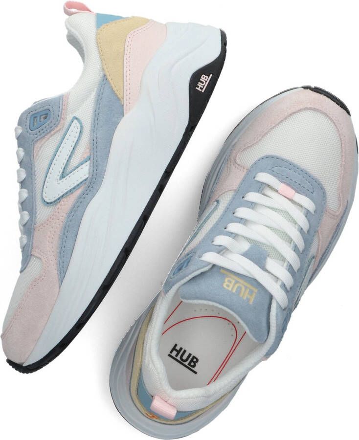 Hub Glide-z Lage sneakers Leren Sneaker Dames Blauw