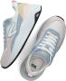 Hub Glide-z Lage sneakers Leren Sneaker Dames Blauw - Thumbnail 6