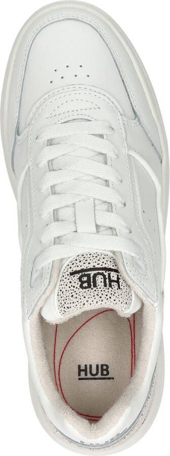 Hub Match Lage sneakers Leren Sneaker Dames Wit