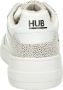 Hub Match Lage sneakers Leren Sneaker Dames Wit - Thumbnail 8