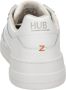 Hub Match Men Lage sneakers Leren Sneaker Heren Wit - Thumbnail 7