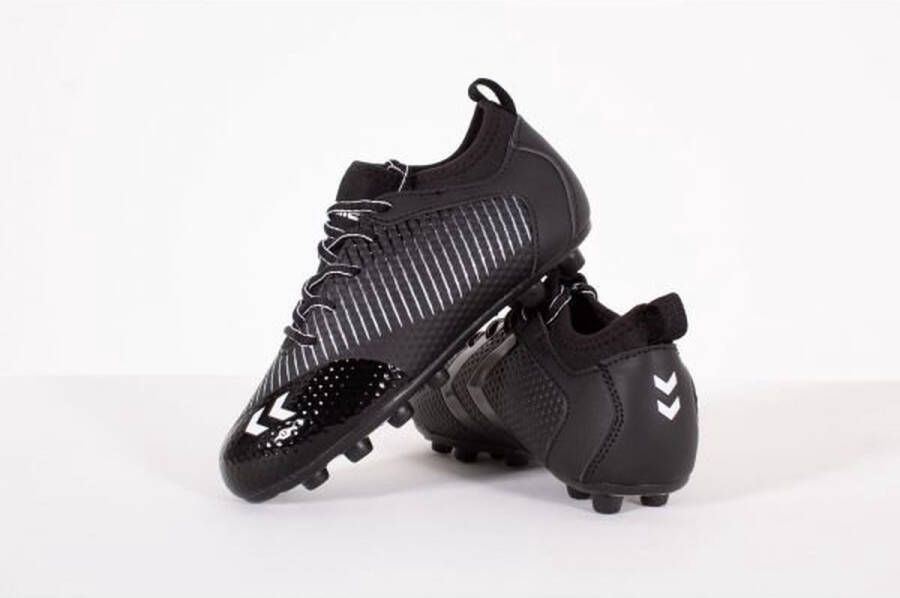 Hummel Zoom FG Jr. voetbalschoenen zwart wit Imitatieleer 27 - Foto 13