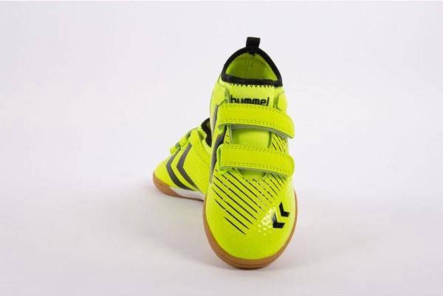 Hummel Zoom JR IN sportschoenen neon geel zwart - Foto 4