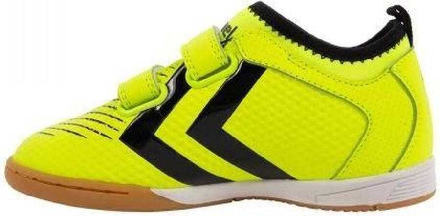 Hummel Zoom JR IN sportschoenen neon geel zwart - Foto 6