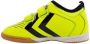 Hummel Zoom JR IN sportschoenen neon geel zwart - Thumbnail 6