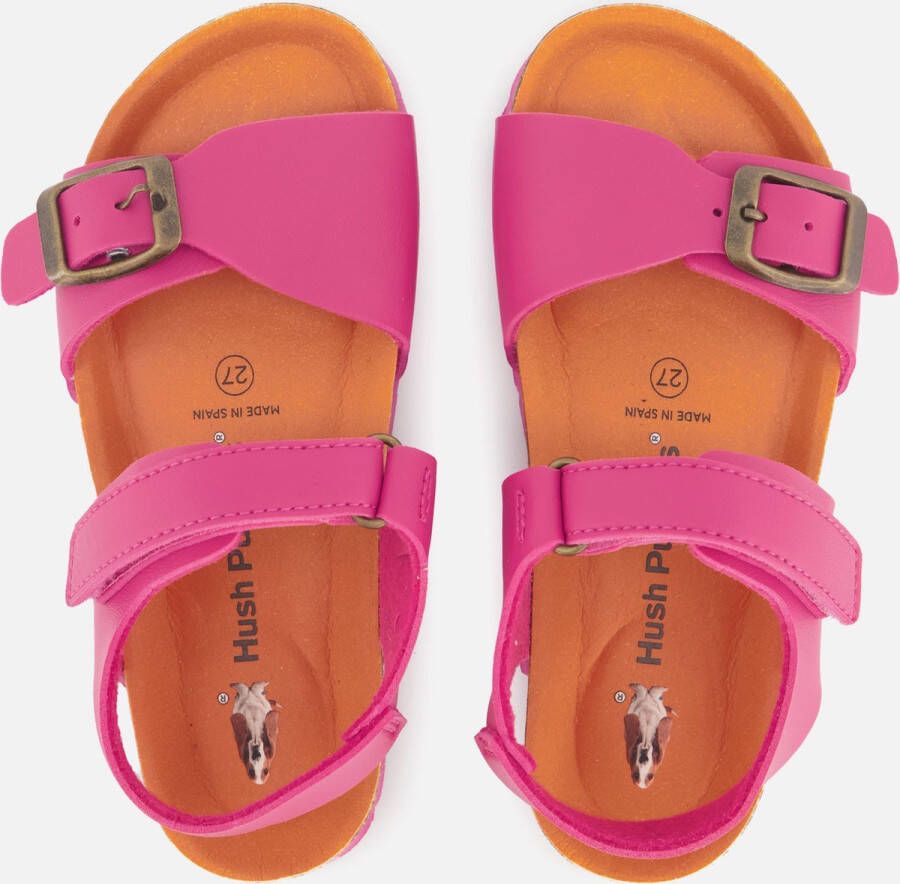 Hush Puppies Buckle Sandalen roze Nubuck Heren - Foto 3