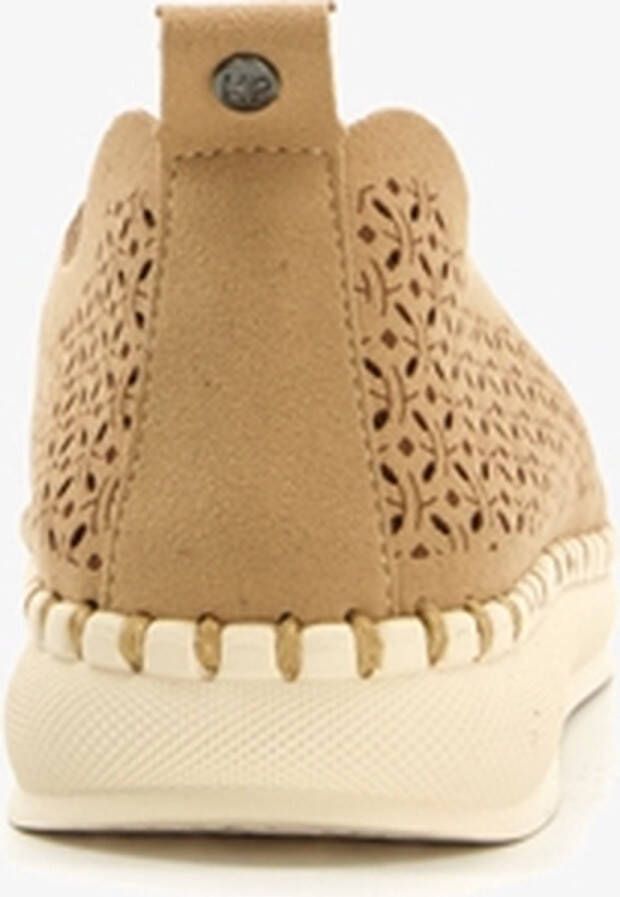 Hush Puppies Daisy dames instappers beige Uitneembare zool