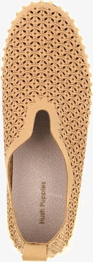 Hush Puppies Daisy dames instappers beige Uitneembare zool