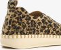 Hush Puppies Daisy dames instappers luipaardprint Beige Maat Uitneembare zool36 - Thumbnail 5