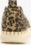 Hush Puppies Daisy dames instappers luipaardprint Beige Maat Uitneembare zool36 - Thumbnail 6