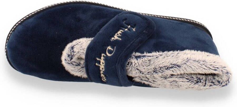 Hush Puppies -Dames blauw donker pantoffels - Foto 5