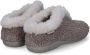 Hush Puppies -Dames taupe donker pantoffels - Thumbnail 13