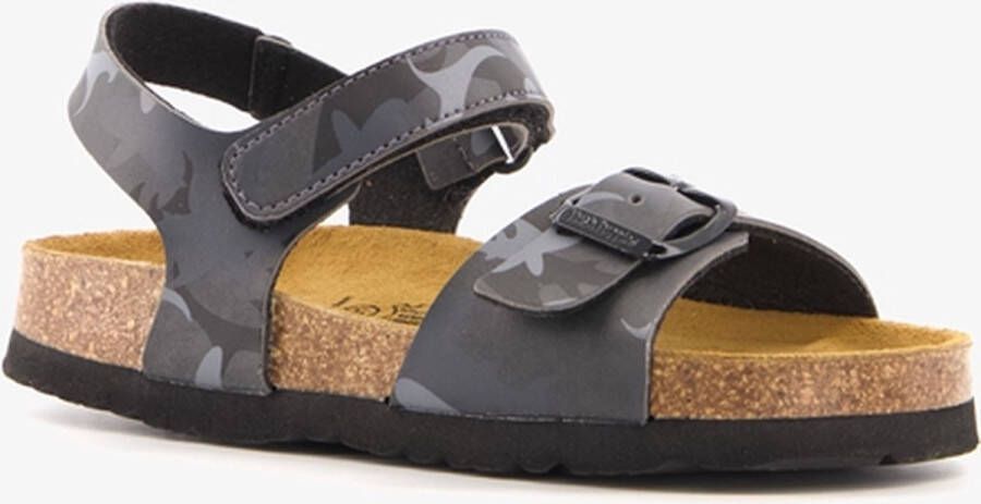 Hush Puppies jongens bio sandalen met haaien Zwart