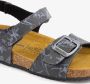 Hush Puppies kinder bio sandalen met dino print Grijs - Thumbnail 4