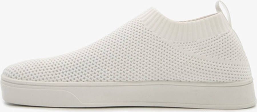 Hush Puppies lage dames sok sneakers wit Uitneembare zool