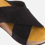 Hush Puppies Sandalen zwart Suede Dames - Thumbnail 3