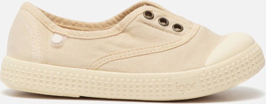 Igor Berri Sneakers beige Textiel 20202 Dames