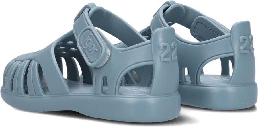 igor Tobby Solid Sandalen blauw Rubber