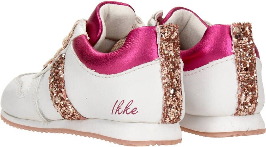 Ikke IK-KE Sneaker Meisjes Wit Roze - Foto 5