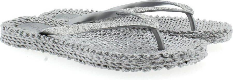 Ilse Jacobsen Dames Slippers Zilver