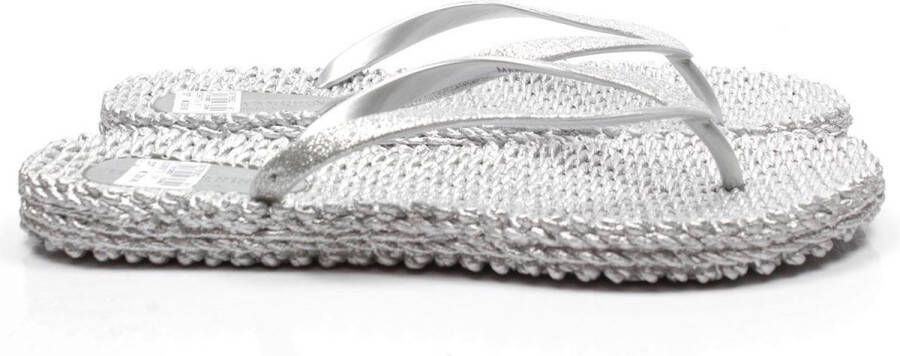 Ilse Jacobsen Dames Slippers Zilver