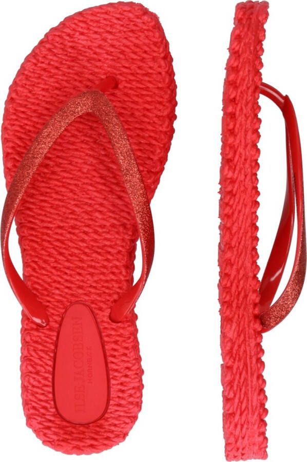 Ilse Jacobsen Dames Teenslippers Cheer Rood