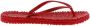 Ilse Jacobsen Vrouwen Rubber 80005056 Teenslipper cheerful01 Rood - Thumbnail 5