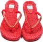 Ilse Jacobsen Vrouwen Rubber 80005056 Teenslipper cheerful01 Rood - Thumbnail 6