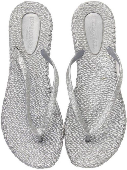 Ilse Jacobsen Dames Teenslippers Cheer Zilver