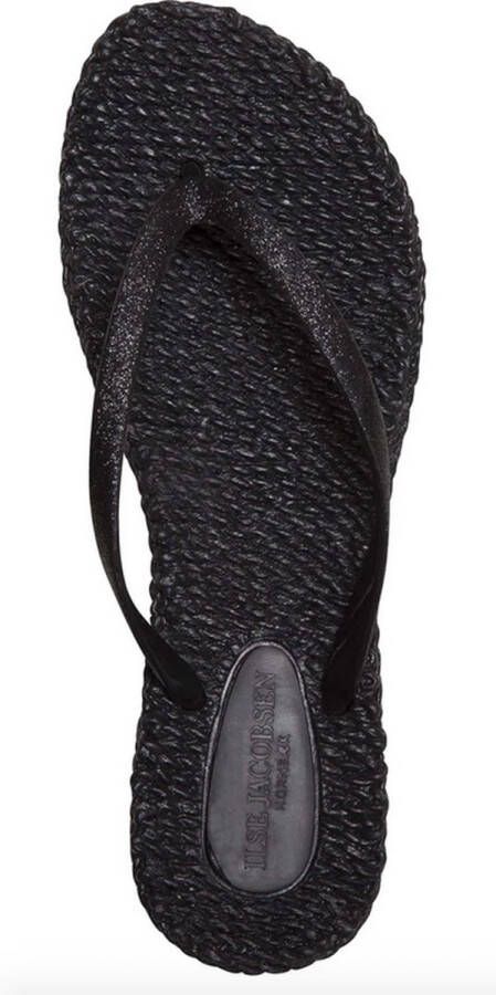 Ilse Jacobsen Slippers met glitter CHEERFUL01 001 Black